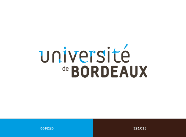 Université de Bordeaux brand color palette