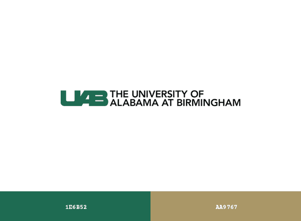 University of Alabama at Birmingham (UAB) brand color palette