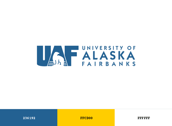University of Alaska Fairbanks brand color palette