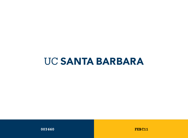 University of California, Santa Barbara brand color palette