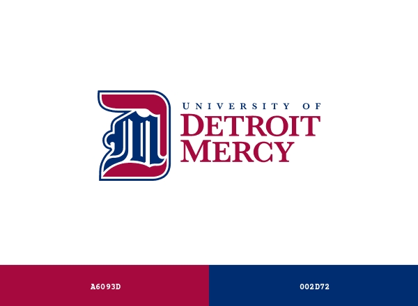 University of Detroit Mercy brand color palette