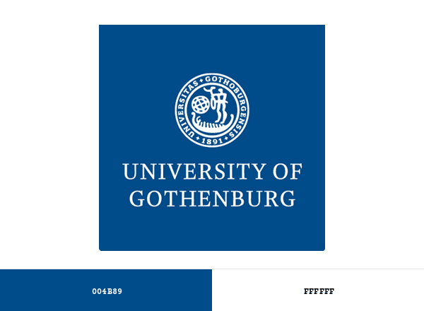 University of Gothenburg brand color palette