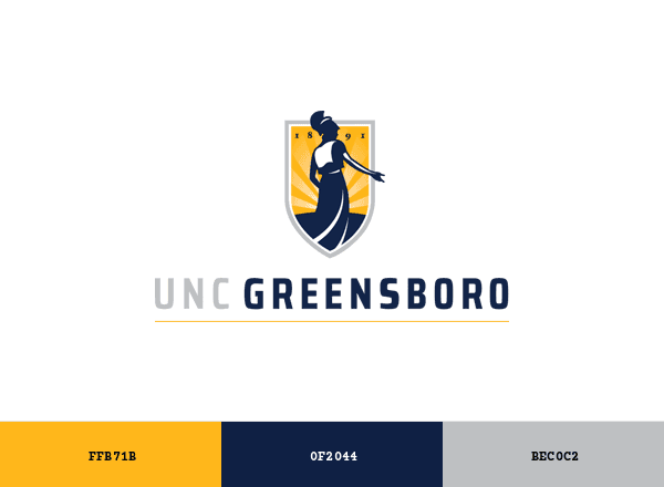 University of North Carolina at Greensboro (UNCG) brand color palette