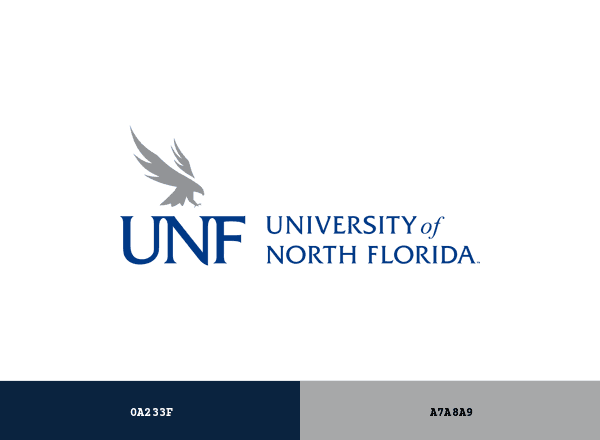 University of North Florida (UNF) brand color palette