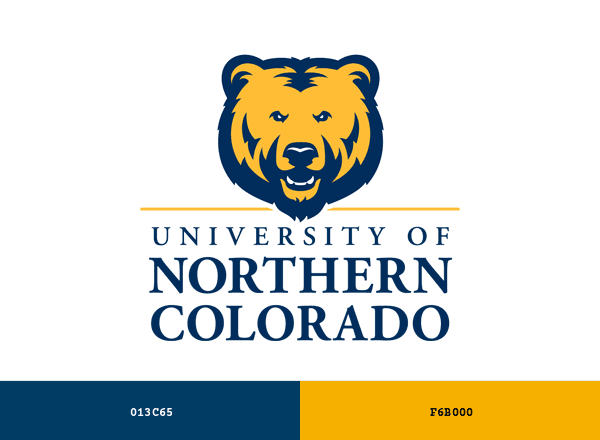 University of Northern Colorado (UNC) brand color palette