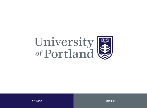 University of Portland brand color palette