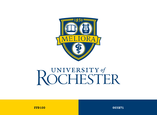University of Rochester brand color palette