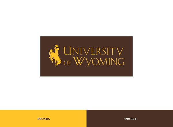 University of Wyoming brand color palette