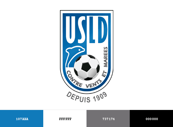 USL Dunkerque brand color palette