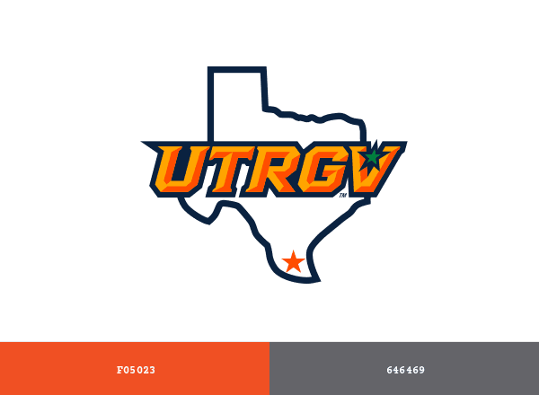 UT Rio Grande Valley Vaqueros brand color palette