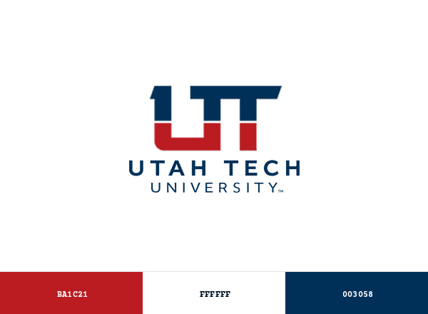 Utah Tech University brand color palette