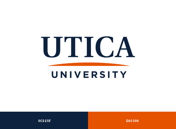 Utica University brand color palette