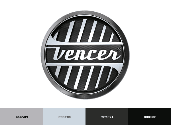 Vencer brand color palette