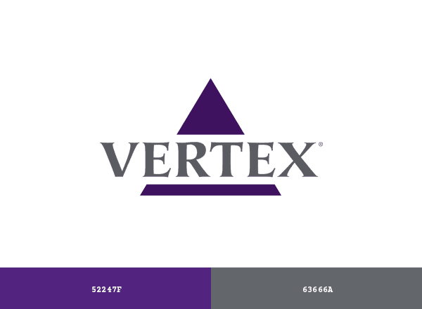 Vertex Pharmaceuticals brand color palette
