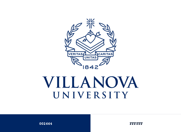 Villanova University brand color palette