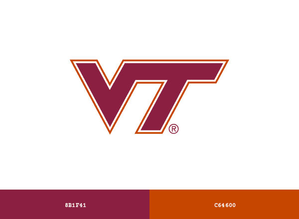 Virginia Tech Hokies brand color palette