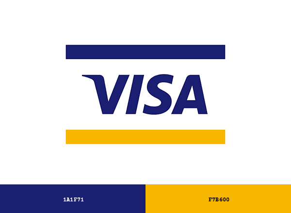 Visa brand color palette