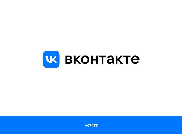 VK (VKontakte) brand color palette