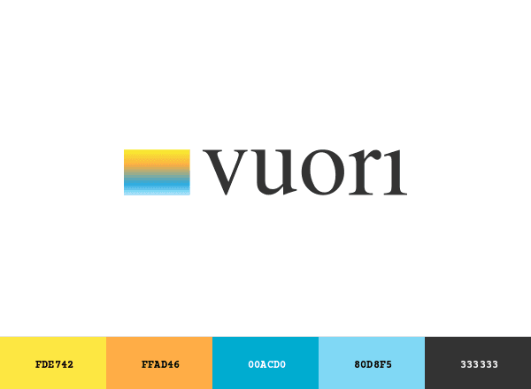 Vuori brand color palette
