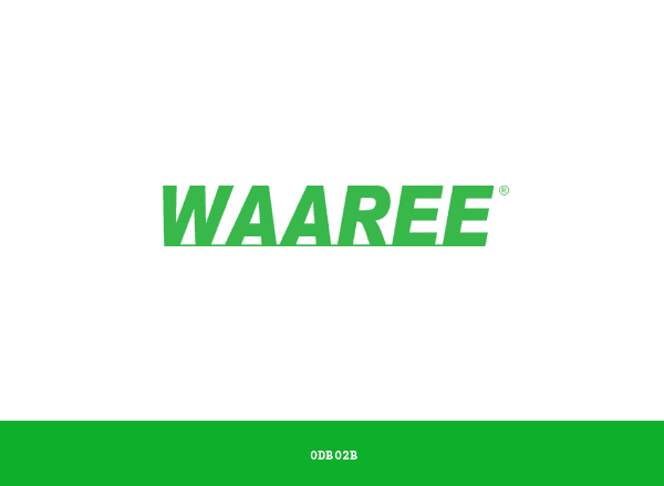 Waaree Energies brand color palette