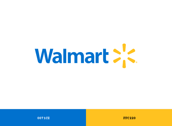 Walmart brand color palette