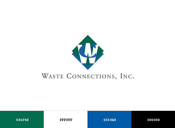Waste Connections brand color palette