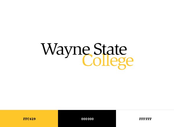 Wayne State College brand color palette