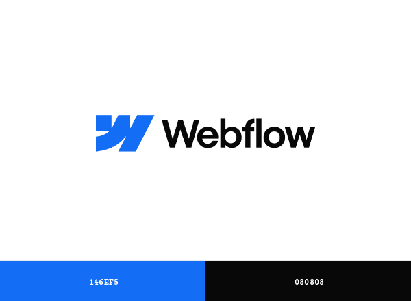 Webflow brand color palette