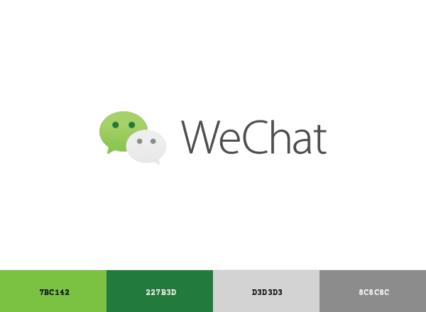 WeChat brand color palette