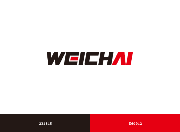 Weichai Group brand color palette