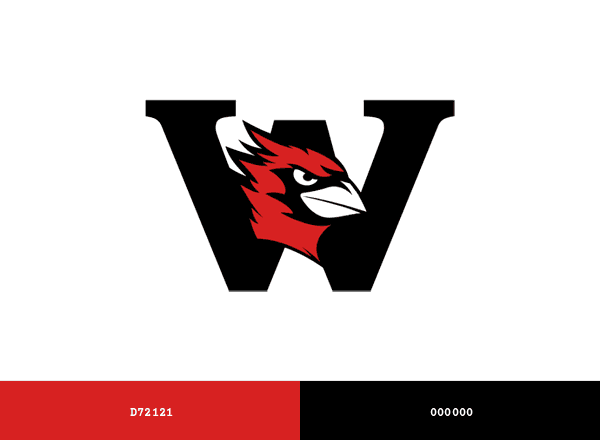 Wesleyan Cardinals brand color palette