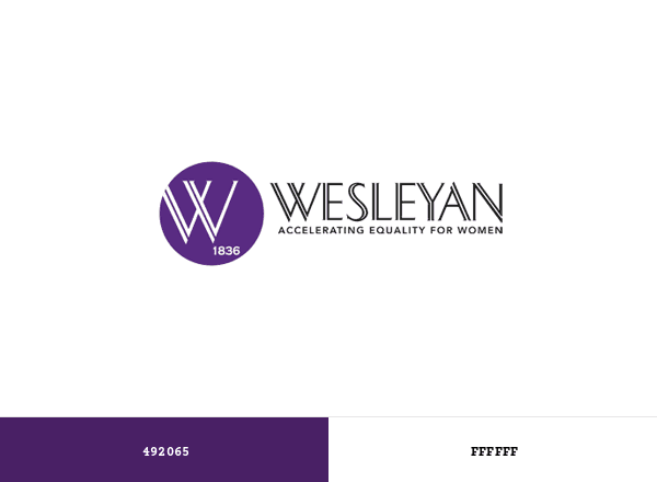 Wesleyan College brand color palette