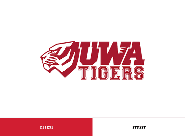 West Alabama Tigers brand color palette