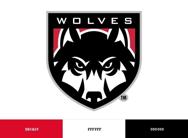 Western Oregon Wolves brand color palette
