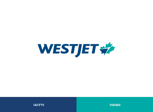 WestJet brand color palette