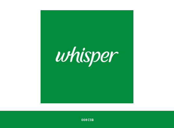 Whishper brand color palette