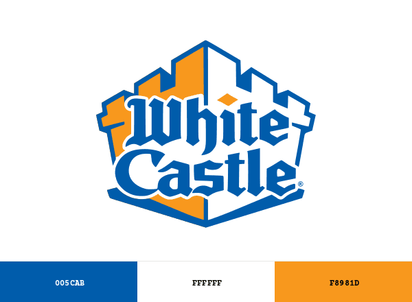 White Castle brand color palette
