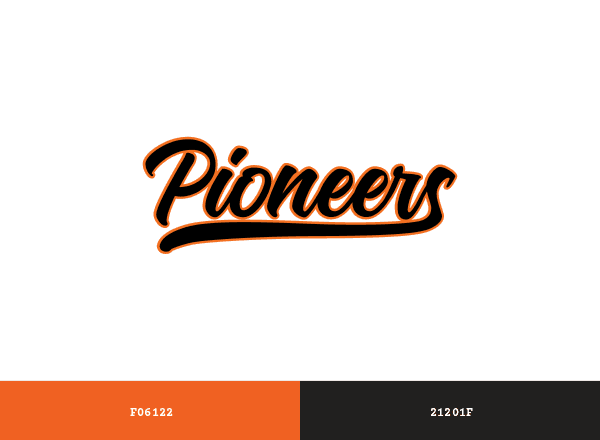 William Paterson Pioneers brand color palette