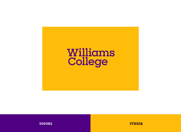 Williams College brand color palette