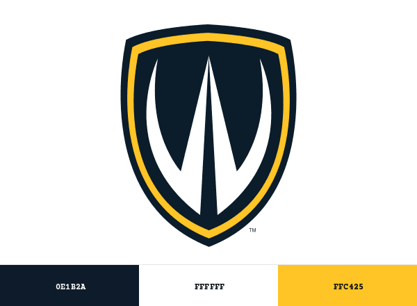 Windsor Lancers brand color palette