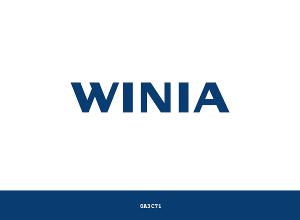 Winia Electronics brand color palette