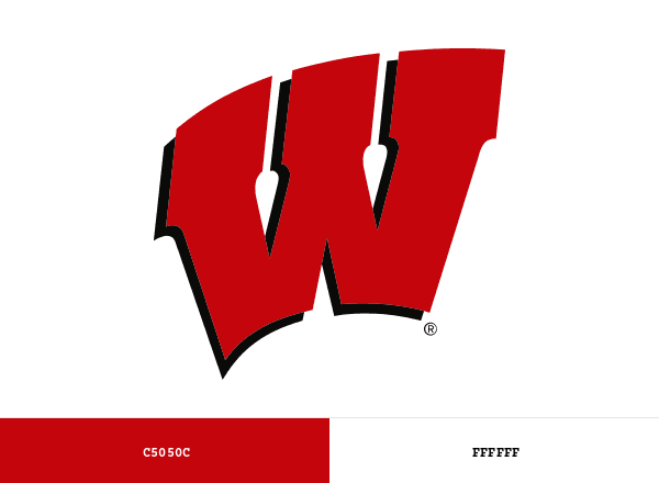 Wisconsin Badgers brand color palette