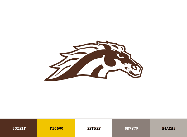 WMU Broncos brand color palette