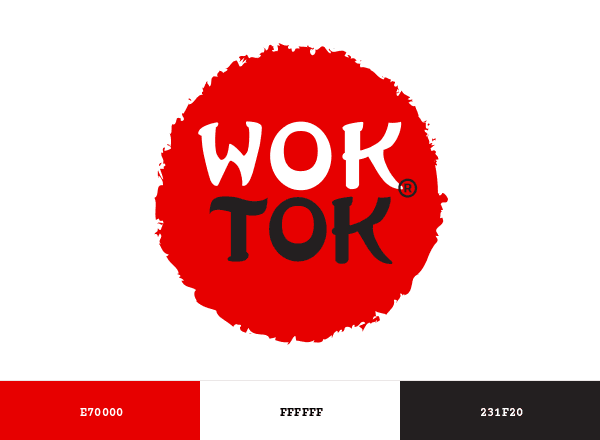 Woktok brand color palette