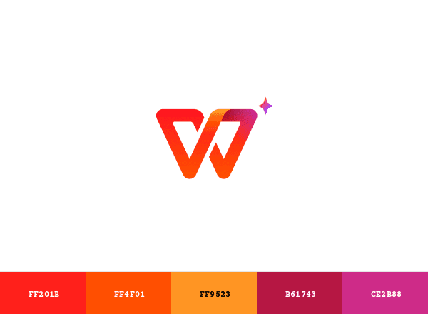 WPS Office brand color palette