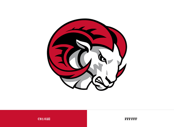 WSSU Rams brand color palette