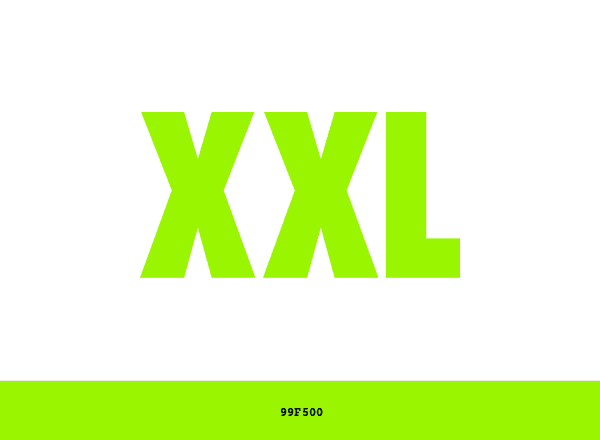 XXL Sport brand color palette