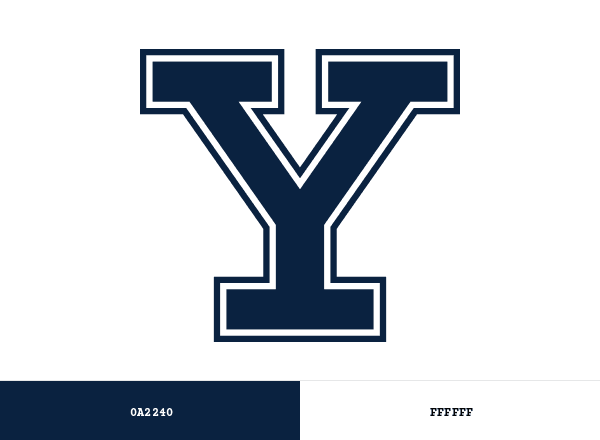 Yale Bulldogs brand color palette