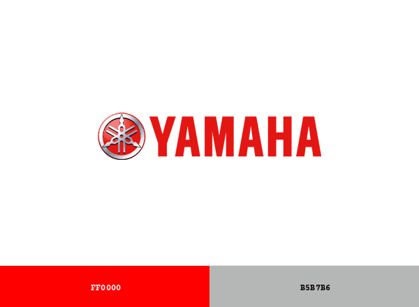 Yamaha brand color palette