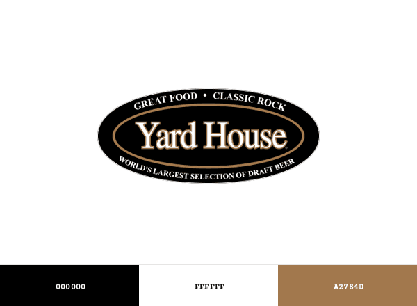Yard House brand color palette